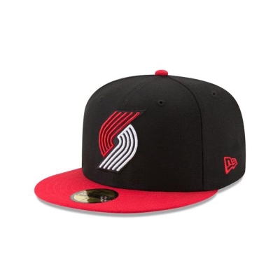 Sapca New Era Portland Trail Blazers NBA 2Tone 59FIFTY Fitted - Negrii